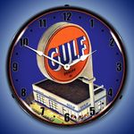 Chevrolet Parts -  GULF GAS STATION 1960 LED CLOCK