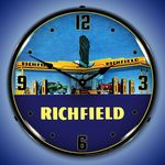 Chevrolet Parts -  RICHFIELD GAS STATION 40'S LED CLOCK