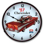 Chevrolet Parts -  1957 CHEVROLET CONVERTIBLE LED CLOCK