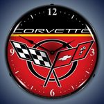 Chevrolet Parts -  C5 Corvette emblem LED CLOCK