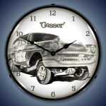 Chevrolet Parts -  1957 chev 2dr Sedan Gasser LED CLOCK
