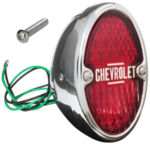 Chevrolet Parts -  1933-35 LED TAIL LIGHT ASSY - LEFT - CHROME