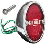 Chevrolet Parts -  1933-35 LED TAIL LIGHT ASSY - RIGHT - CHROME