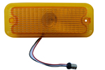Chevrolet Parts -  1973-1980 LED PARK LENS - NO TRIM - AMBER - LEFT