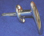 Chevrolet Parts -  1927 PASS.  NON-LOCK HANDLE - NICKEL PLATED