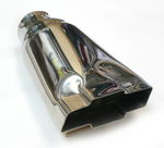 Chevrolet Parts -  BOWTIE SHAPED EXHAUST TIP-2-1/4" ID