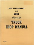 Chevrolet Parts -  1955PU (1ST SERIES) SHOP SUPPLEMENT