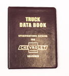 Chevrolet Parts -  1955-59 TRUCK SALESMAN'S DATA BOOK