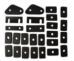 1940-48 BODY MOUNTING PADS-EXC CONV