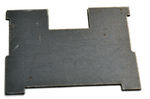 Chevrolet Parts -  1955-59PU HEATER FACE BACKING PLATE
