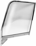 Chevrolet Parts -  1955-59PU CHROME-CLEAR DOOR GLASS - RIGHT