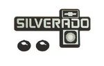 Chevrolet Parts -  1981-87 CHEV TRK "SILVERADO" DASH EMBLEM