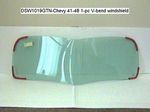 Chevrolet Parts -  1941-48 V-BENT WINDSHIELD - GREEN TINTED