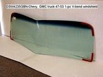 Chevrolet Parts -  1947-53 V-BENT WINDSHIELD - GREEN SHADED