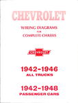 Chevrolet Parts -  1942-48CAR/'42-46PU WIRING DIAGRAMS