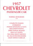 Chevrolet Parts -  1957 PASSENGER WIRING DIAGRAMS