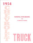 Chevrolet Parts -  1954 TRUCK WIRING DIAGRAM-TRUCK