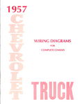 Chevrolet Parts -  1957 TRUCK WIRING DIAGRAM-TRUCK