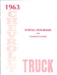 Chevrolet Parts -  1963 TRUCK WIRING DIAGRAM-TRUCK